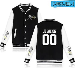Stray Kids Jackets - HAN Member Bomber Style Baseball Jacket