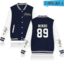 Stray Kids Jackets - Lee Know Member Bomber Style Baseball Jacket