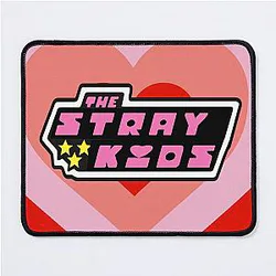 Stray Kids Mouse Pads - Powerpuff Hearts Edition