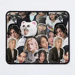Stray Kids Mouse Pads - Hyunjin Collage Vibe