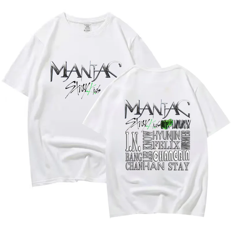 Stray Kids MANIAC SKZ Short Sleeve Unisex T-shirt | Stray Kids