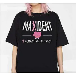 Stray Kids T-Shirts - Hot! 8 Letters MAXIDENT Stray Kids T-Shirt