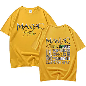 Stray Kids MANIAC SKZ Short Sleeve Unisex T-shirt | Stray Kids