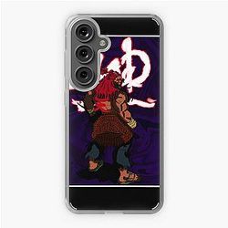 Street Fighter Akuma Fan Made Design Samsung Galaxy Soft Case