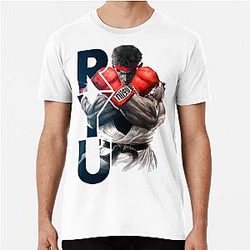 Ryu Street Fighter Xtream - Fight Intimidation - SFV Ryu - Street Fighter V RYU Premium T-Shirt