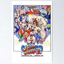 Street Fighter II Poster