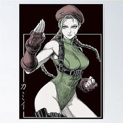 Cammy street fighter Poster