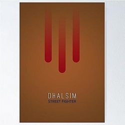 Street Fighter - Dhalsim Poster
