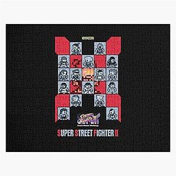 Super Street Fighter 2 Turbo Pixel Art Jigsaw Puzzle