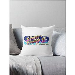 Super Street Fighter II Turbo Throw Pillow