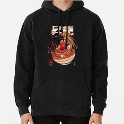 Ramen Street Fighter Pullover Hoodie
