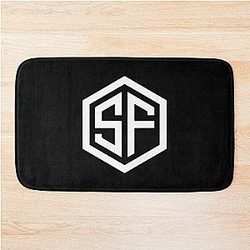Street Fighter -  Custom Logo Design Bath Mat