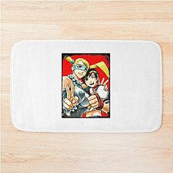 Street Fighter R. Mika and Sakura K. V3  Bath Mat