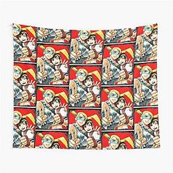 Street Fighter R. Mika and Sakura K. V3  Tapestry