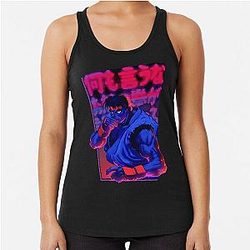 Street Fighter Ryu Dark Edition Racerback Tank Top
