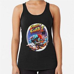 Street Fighter II Racerback Tank Top