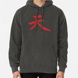 Street Fighter Akuma Kanji Pullover Hoodie