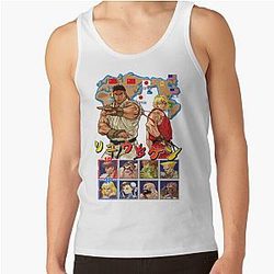Tribute to Street Fighter Option B Tank Top
