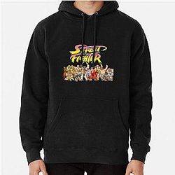 Street Fighter retro game Pullover Hoodie
