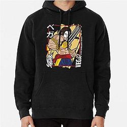 Vega Street Fighter Art - High-Quality Fan Art Print Pullover Hoodie