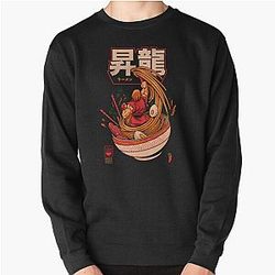 Ramen Street Fighter Pullover Sweatshirt