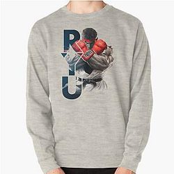 Ryu Street Fighter Xtream - Fight Intimidation - SFV Ryu - Street Fighter V RYU Pullover Sweatshirt
