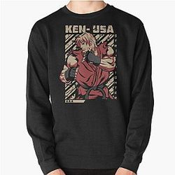 Ken Masters - Street Fighter Pullover Sweatshirt