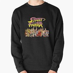 Street Fighter retro game Pullover Sweatshirt