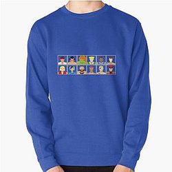 Select Your Character - Street Fighter 2 Champion Edition Pullover Sweatshirt