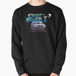 Street Fighter 2 Car  Pullover Sweatshirt