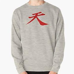 Akuma Symbol - Street Fighter Pullover Sweatshirt