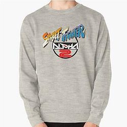 Street Fighter Alpha 2 Logo Pullover Sweatshirt