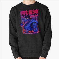 Street Fighter Ryu Dark Edition Pullover Sweatshirt