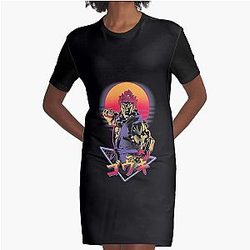  Street Fighter  Graphic T-Shirt Dress