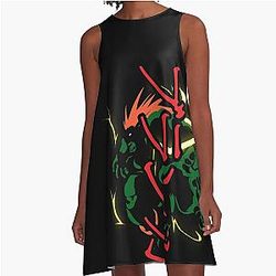 Street Fighter BLANKA  A-Line Dress