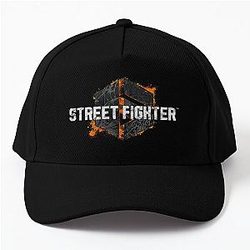 Street Fighter 6 Distressed Logo Baseball Cap