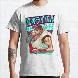 Street Fighter Ryu Light Edition Classic T-Shirt