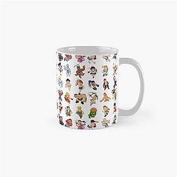 All characters of Street Fighter IV - SD Classic Mug