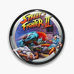 Street Fighter II Pin