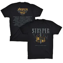 40th Anniversary Tour When We Were Kings Crown DTNK2204 Stryper T-Shirts