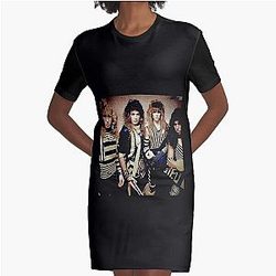 Hard Rock Band Stryper    Graphic T-Shirt Dress
