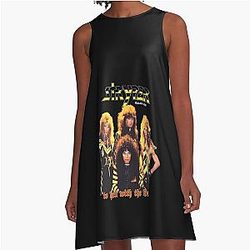 Hard Rock Band Stryper    A-Line Dress