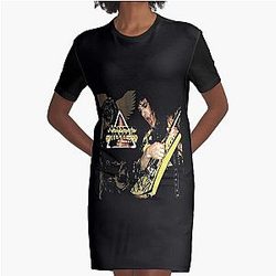 Hard Rock Band Stryper    Graphic T-Shirt Dress