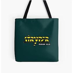 Hard Rock Band Stryper Alle über Print Tote Bag