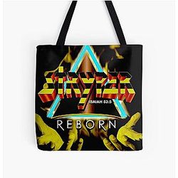 Stryper N55 >>><<< stryper  All Over Print Tote Bag