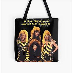 Hard Rock Band Stryper     All Over Print Tote Bag