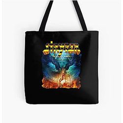 Stryper Keine Hölle mehr zu zahlen alle über Druck Tote Bag