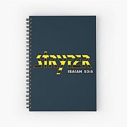 Hard Rock Band Stryper Spiral-Notebook