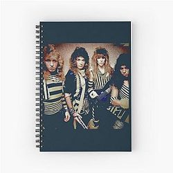 Hard Rock Band Stryper    Spiral Notebook