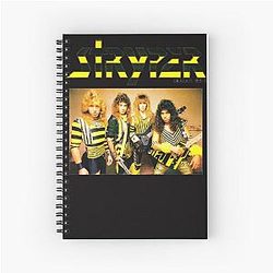 stryper christian 바위 밴드 90art 나선형 노트북